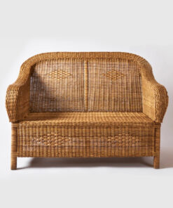Classic Double Malawi Cane Chair / Sofa Couch – No Cushion