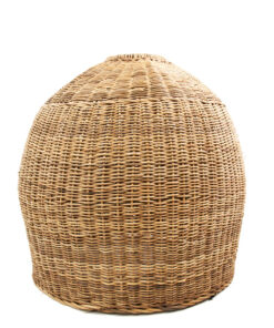 Malawi Cane Hand Woven Lamp Shade – M 102 (Natural Beige, 62x56cm)