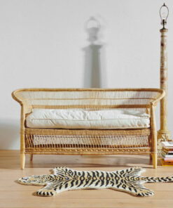Classic 3-Seater Handwoven Wicker Chair
